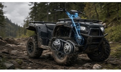 Transmisia CVT și servodirecția EPS la ATV: ce fac și când contează
